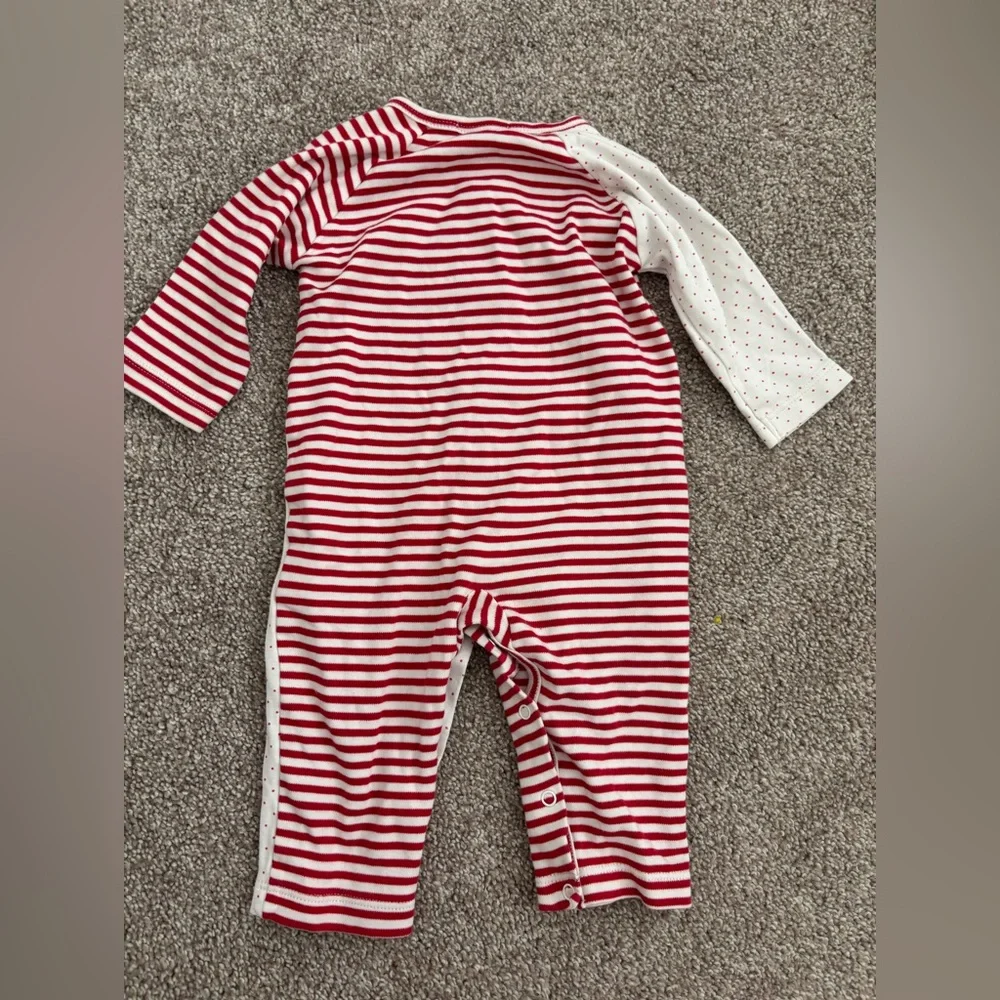 Kissy Kissy Christmas Long Romper - Picture 3 of 4